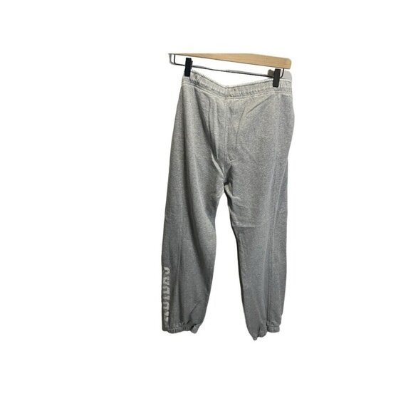 Adidas Sweatpants Joggers Womens L Gray Casual Leg Logo Gym Training - Picture 2 of 5